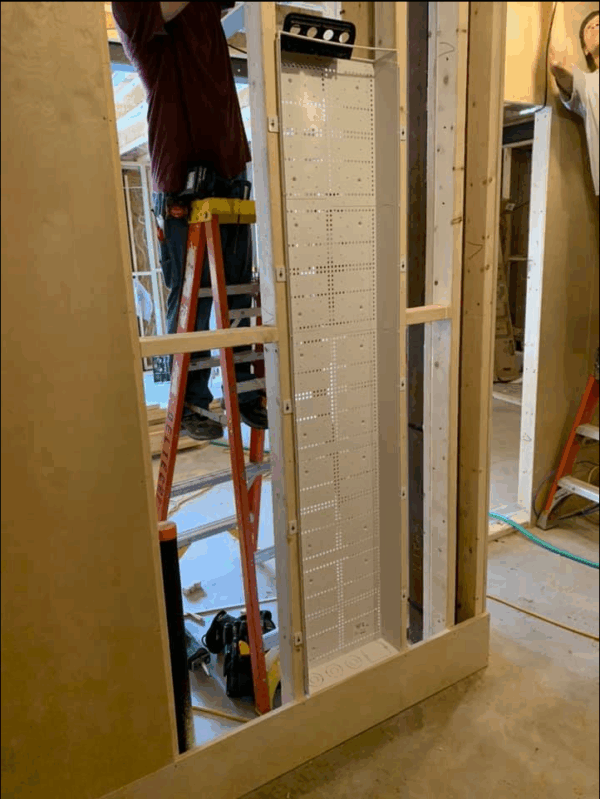 75" cable trench system